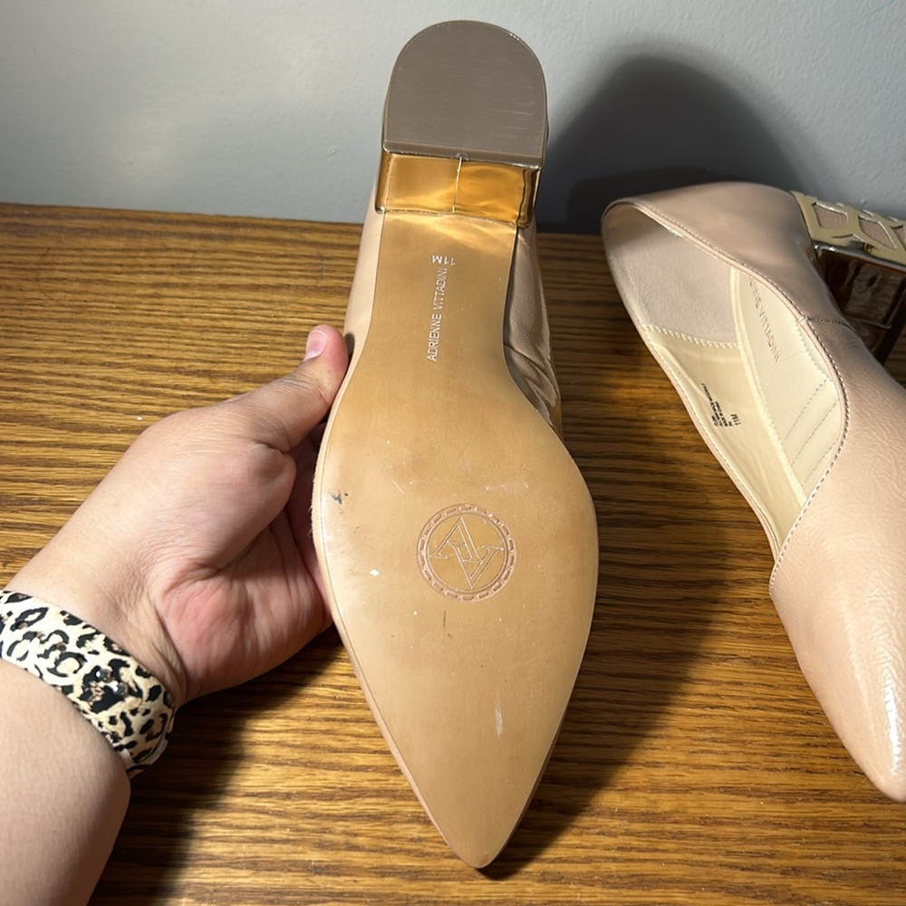 Adrienne Vittadini Women’s Flori Pump Shoes 11 Classic Heels Elegant, Dress Shoe - Picture 3 of 9